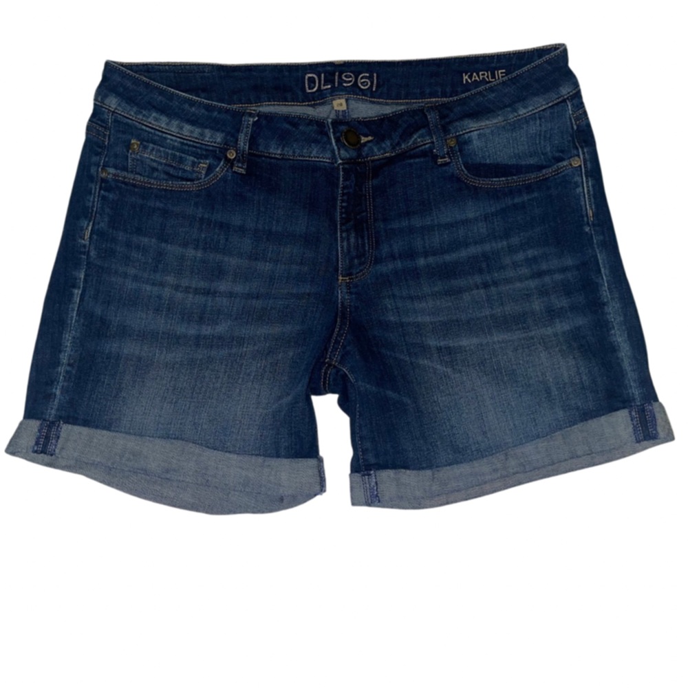 DL1961 Karlie Boyfriend Womens Denim Shorts Size 28- BEST LOOSE FIT SHORTS